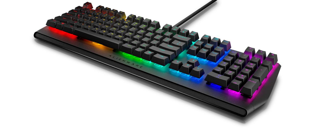 Tastatura Dell Alienware AW410K, RGB, neagra