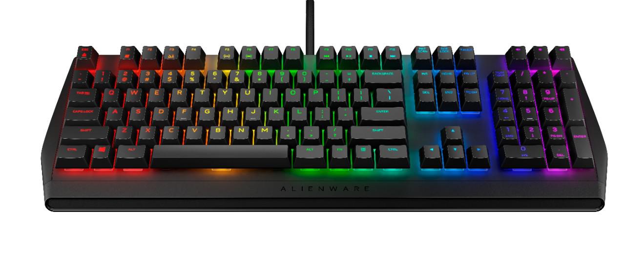 Tastatura Dell Alienware AW410K, RGB, neagra