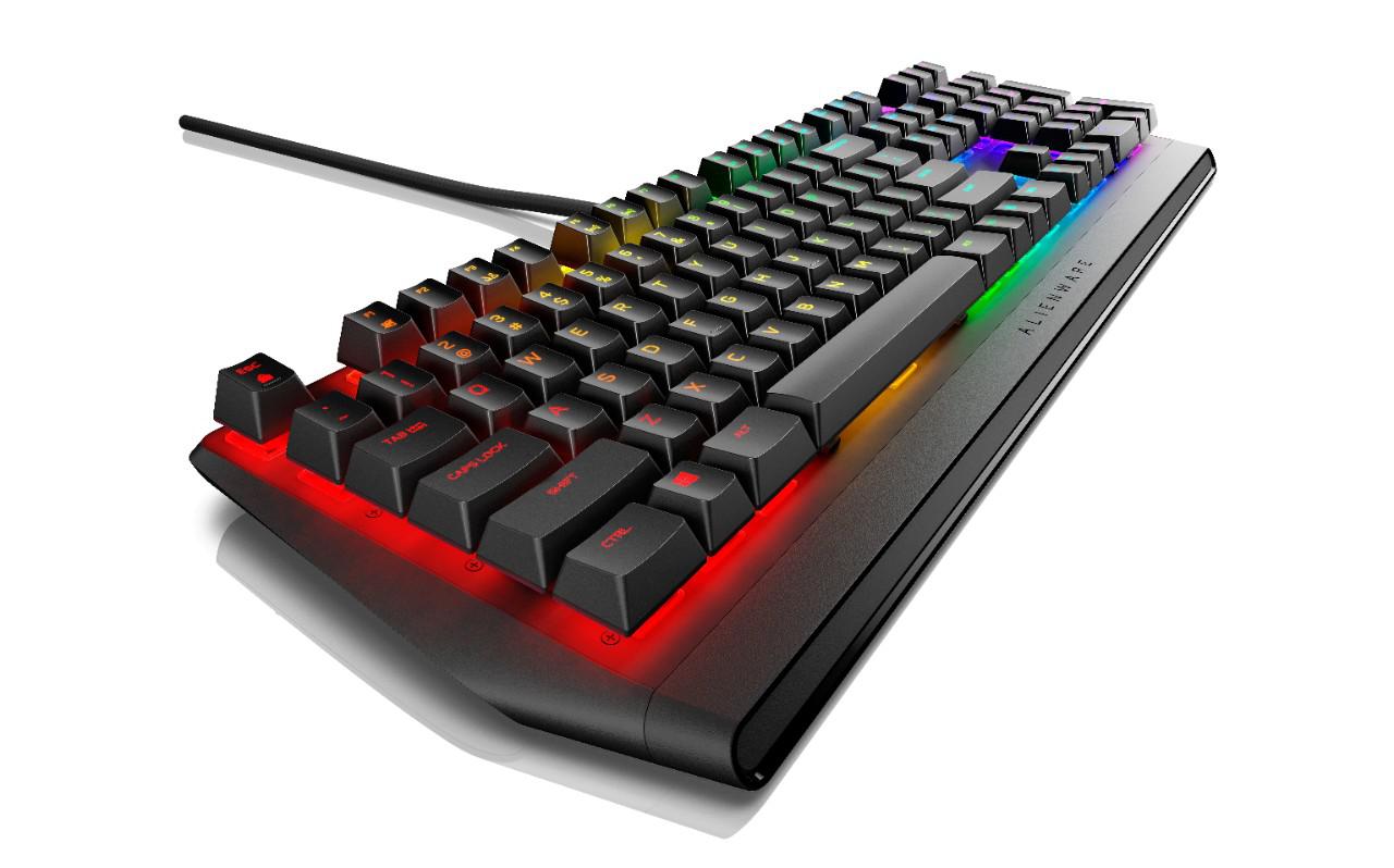 Tastatura Dell Alienware AW410K, RGB, neagra