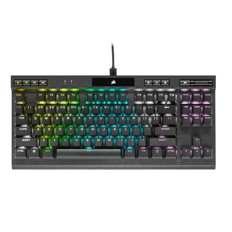 Tastatura Gaming Mecanica Corsair K70 RGB TKL Champion, RGB, USB-C, negru