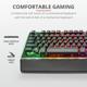 Tastatura Trust GXT 860 Thura, Semi-mechanical Gaming, neagra