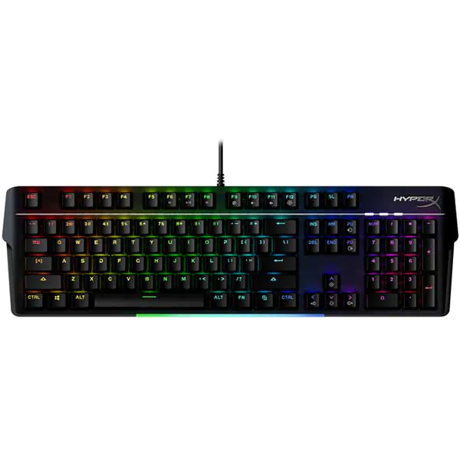 Tastatura HP HyperX Alloy Mkw100, Tastatura mecanica, Cablu USB Type-C detasabil, Iluminare RGB, Anti-Ghosting, Neagra