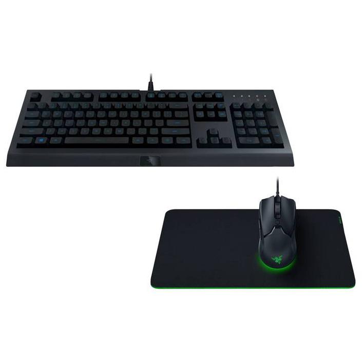 Kit Tastatura si Mouse Razer Level Up Bundle 3 in 1 Gaming, negru