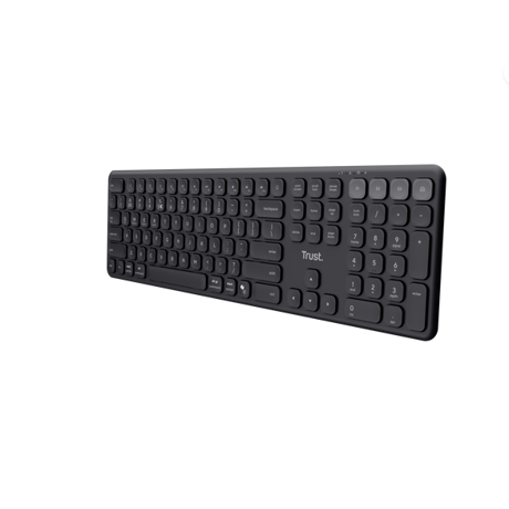 Tastatura wireless Trust Vaiya, material ABS/PC, negru TR-25511