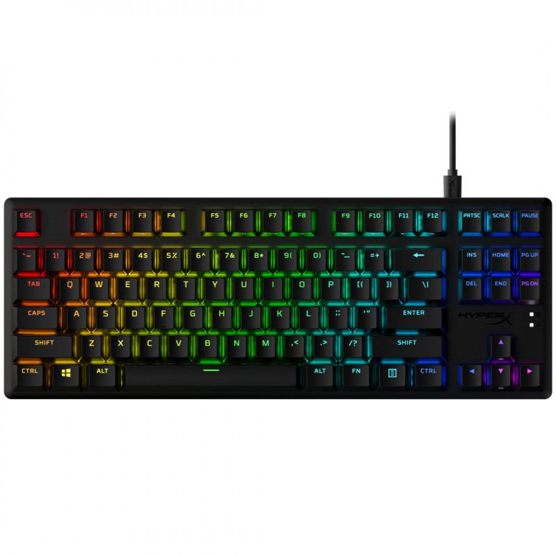 Tastatura HP HyperX Alloy Origins Core Pbt, mecanica, type-C, RGB, neagra