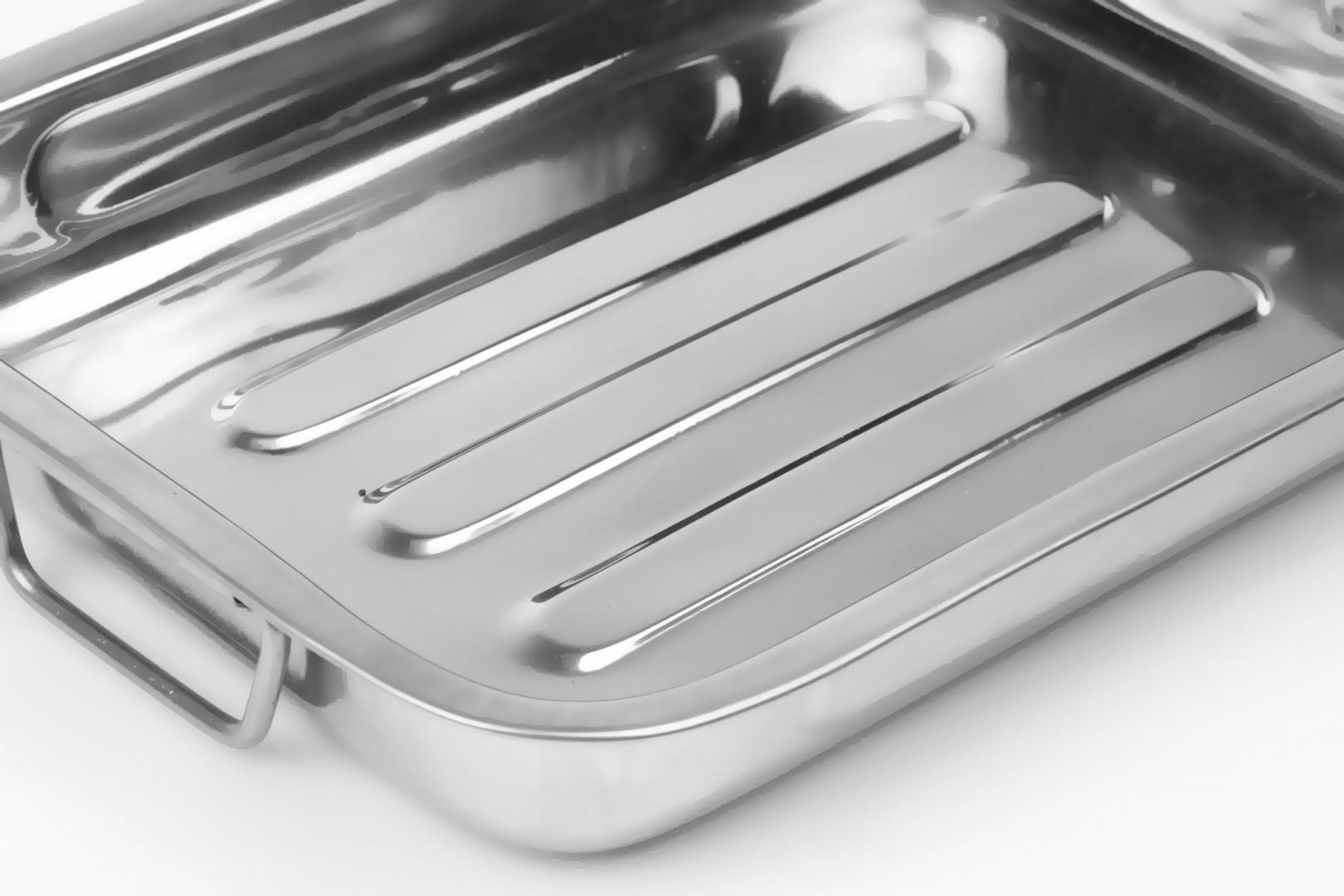 Tava Vanora Cuptor Inox 25x19x4.5 Cm