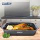 TAVA ALUMINIU CU ACOPERIRE CERAMICA 39.5x26 CM, DARK LINE, COOKING BY HEINNER