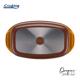 TAVA ROASTER DIN ALUMINIU TURNAT + CAPAC 39 X 22.5 X 11 CM, 5.3L, NICOLAI TAND, ORIGINI, COOKING BY HEINNER