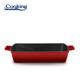 TAVA FONTA EMAILATA, 33x23x7 CM, RED LINE, COOKING BY HEINNER