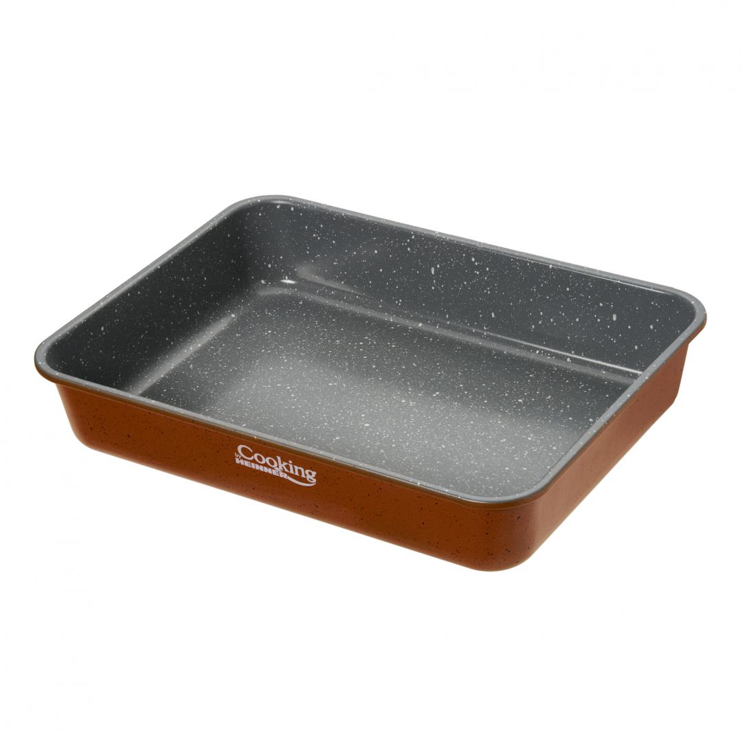 Tava Cuptor Heinner, Acoperire Ceramica 35 X 26 X 7 Cm
