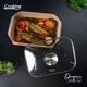 TAVA INALTA CUPTOR DIN ALUMINIU TURNAT + CAPAC 39 x 26 x 8.5 CM,  6 L, NICOLAI TAND, ORIGINI, COOKING BY HEINNER