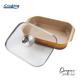 TAVA INALTA CUPTOR DIN ALUMINIU TURNAT + CAPAC 39 x 26 x 8.5 CM,  6 L, NICOLAI TAND, ORIGINI, COOKING BY HEINNER