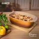 TAVA ROASTER DIN ALUMINIU TURNAT + CAPAC 39 X 22.5 X 11 CM, 5.3L, NICOLAI TAND, ORIGINI, COOKING BY HEINNER