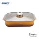 TAVA INALTA CUPTOR DIN ALUMINIU TURNAT + CAPAC 39 x 26 x 8.5 CM,  6 L, NICOLAI TAND, ORIGINI, COOKING BY HEINNER