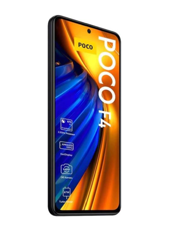 Xiaomi Poco F4 5G 6GB RAM, 128GB DualSIM - Black