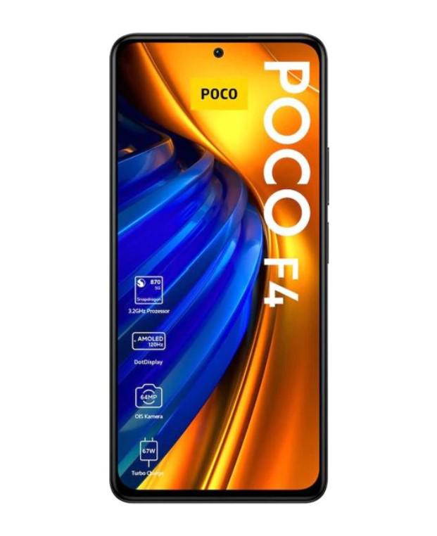 Xiaomi Poco F4 5G 6GB RAM, 128GB DualSIM - Black