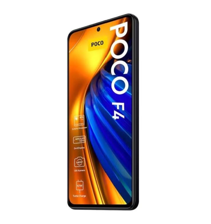 Xiaomi Poco F4 5G 6GB RAM, 128GB DualSIM - Black