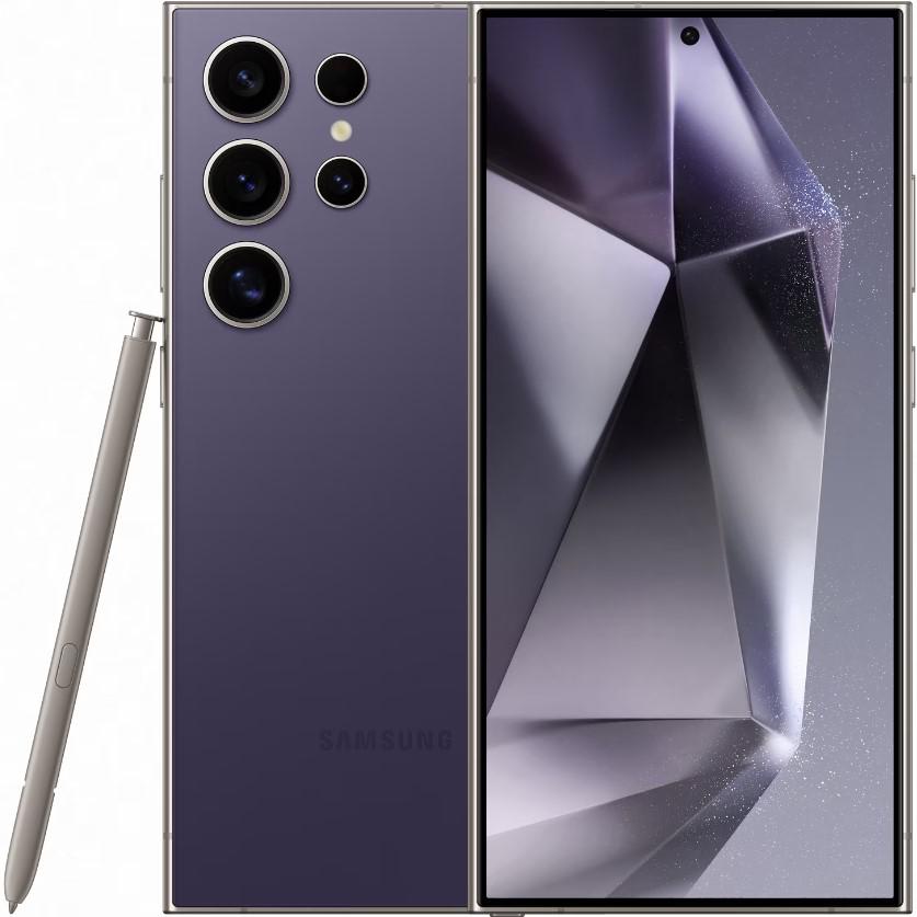 Samsung Galaxy S24 Ultra 5G 12GB RAM 512GB DualSim Titanium Violet
