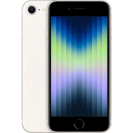 APPLE IPHONE SE 3 5G (2022) 4.7" 128GB Starlight (White) (no adapter & headphones)