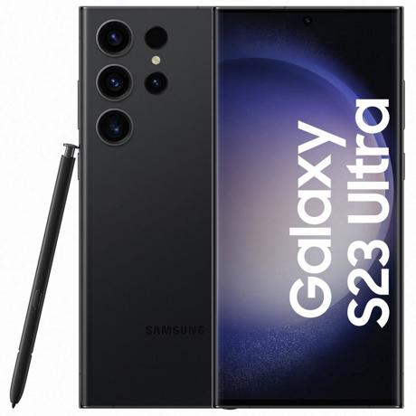 Telefon mobil Samsung Galaxy S23 Ultra, 6.8", 512GB, 12GB RAM, 5G, Dual Sim, Negru