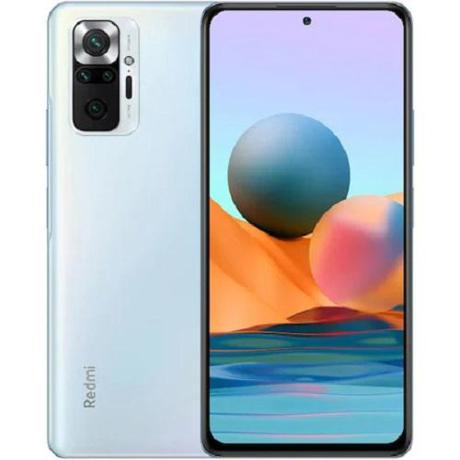 Telefon mobil Xiaomi Redmi Note 10 Pro, 6.67", 8GB RAM, 256GB, Dual SIM, Glacier Blue