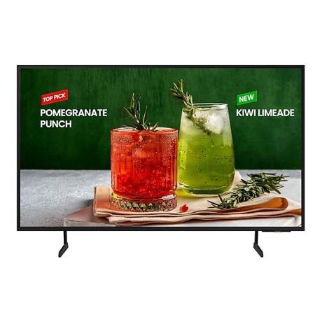 TV signage Samsung BE50D-H, 50", 250nit, 16/7, UHD, Tizen 7.0, CMS compatible (not free). Garantie 3 ani. Necesita suport de perete sau stand mobil