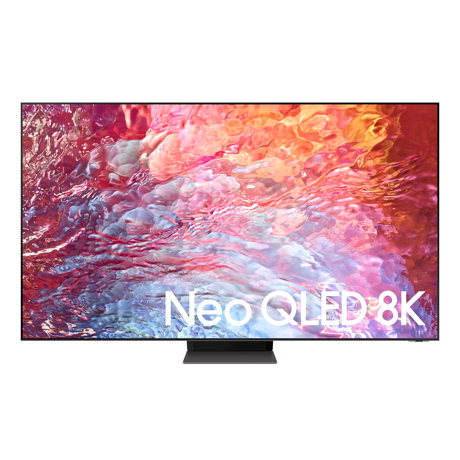 Televizor Neo QLED Samsung QE75QN700BTXXH, 189 cm, 8K, PQI 4700, Procesor Neuronal Quantum Lite 8K, Dolby Atmos, Wi-Fi, Bluetooth, Gri