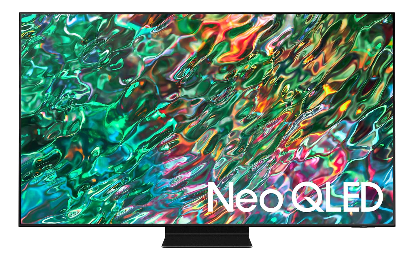 Televizor Neo QLED Samsung QE55QN90BATXXH, 138 cm, 4K UHD, PQI 4600, Procesor Neo Quantum 4K, Wi-Fi, Bluetooth, Titan Black