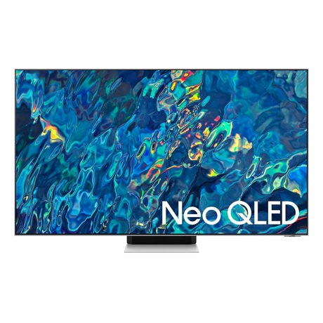 Televizor Neo QLED Samsung QE75QN95BATXXH, 189 cm, 4K UHD, PQI 4700, Procesor Neuronal Quantum 4K, Dolby Atmos, Wi-Fi, Bluetooth, Bright silver