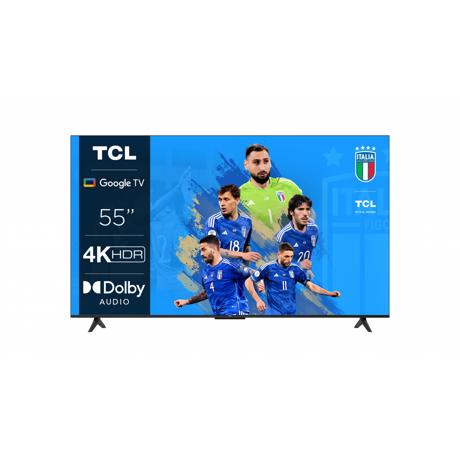 Televizor TCL LED 55P635, 139 cm, Smart Google TV, 4K Ultra HD, Wi-Fi
