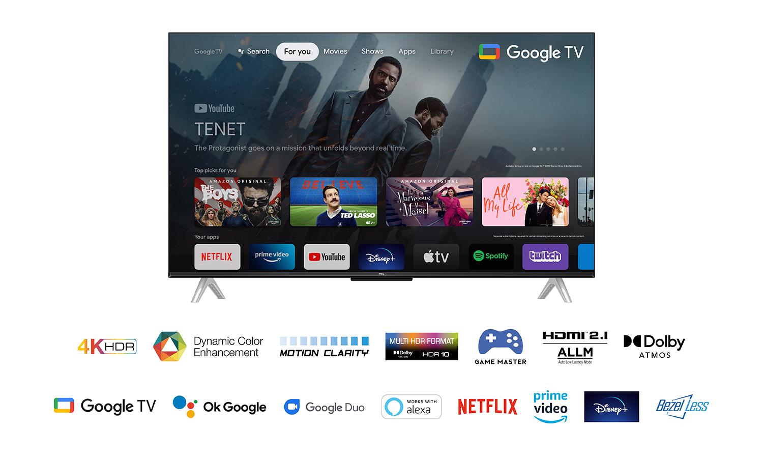 Smart TV TCL 43P638 (2022) 43"-108CM L