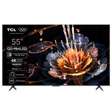 Televizor TCL Mini LED 55C61KS, 139 cm, Smart Google TV, 4K Ultra HD, (Model 2025)