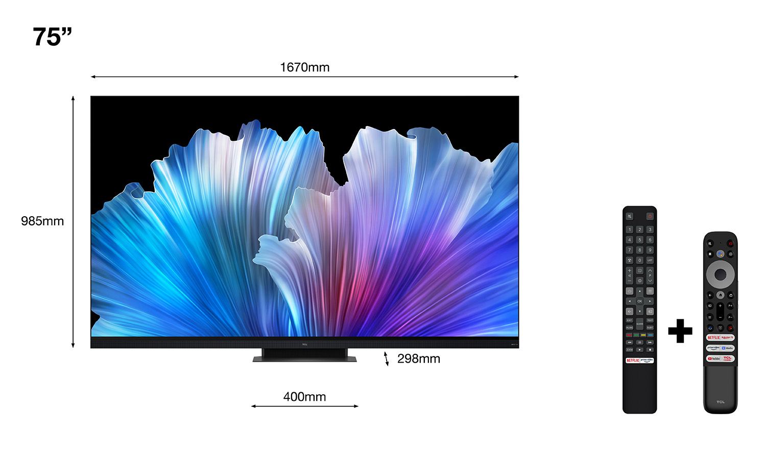 Televizor TCL QLED 75C935