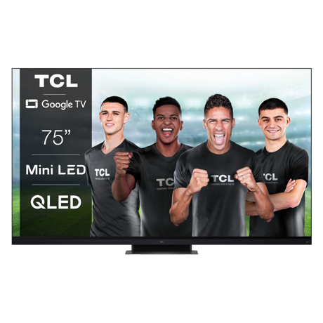 Televizor TCL QLED 75C935, 189 cm (75"), Smart Google TV, 4K, 144 hz