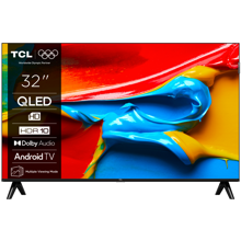 Televizor TCL QLED 32V4C, 80 cm, Smart Google TV, HD, (Model 2025)