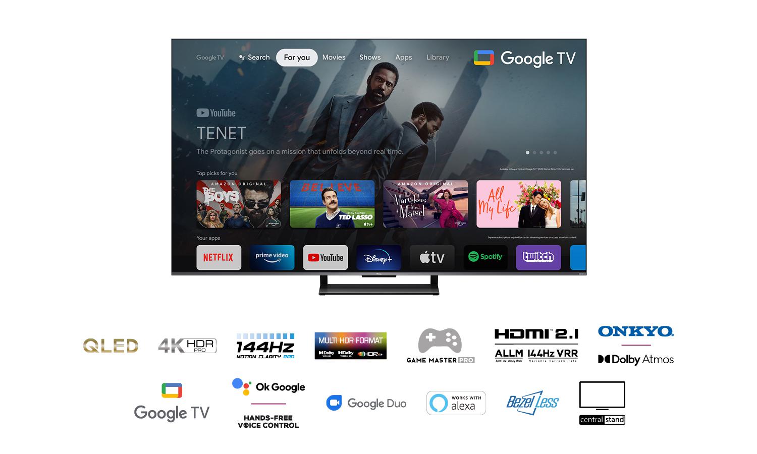 Smart TV TCL 75C735 (2022) 75" - 189CM