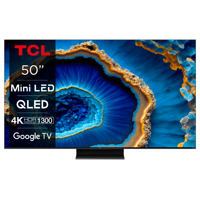 Televizor Smart QLED TCL 50C805 126 CM (50``) 4K Ultra HD 240Hz Wi-Fi (Model 2023)