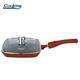 TIGAIE GRILL ALUMINIU+CAPAC 28x4 CM, CALABRIA, COOKING BY HEINNER
