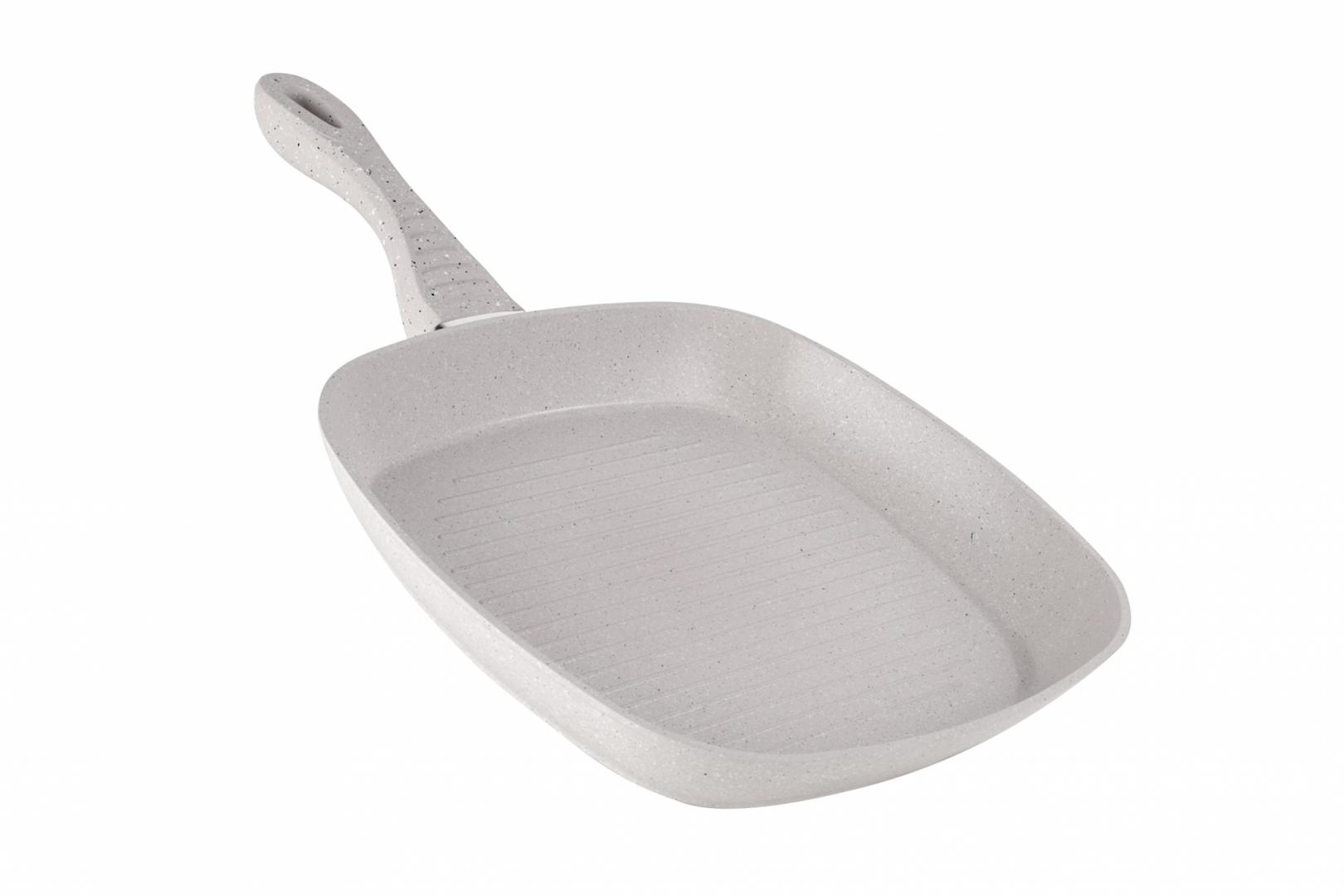 Tigaie Heinner Grill Aluminiu Cu Capac 28x4 Cm, Mozaik