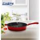 TIGAIE FONTA EMAILATA 26x5CM, RED LINE, COOKING BY HEINNER