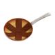 TIGAIE ALUMINIU 24x5 CM CU SUPORT/ SEPARATOR VASE, CERÂMICA DO BRAZIL, COOKING  BY HEINNER