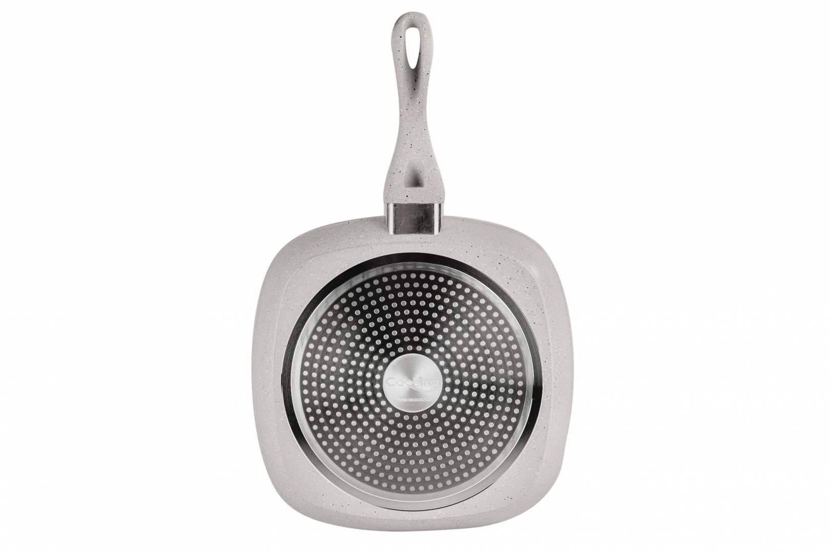 Tigaie Heinner Grill Aluminiu Cu Capac 28x4 Cm, Mozaik