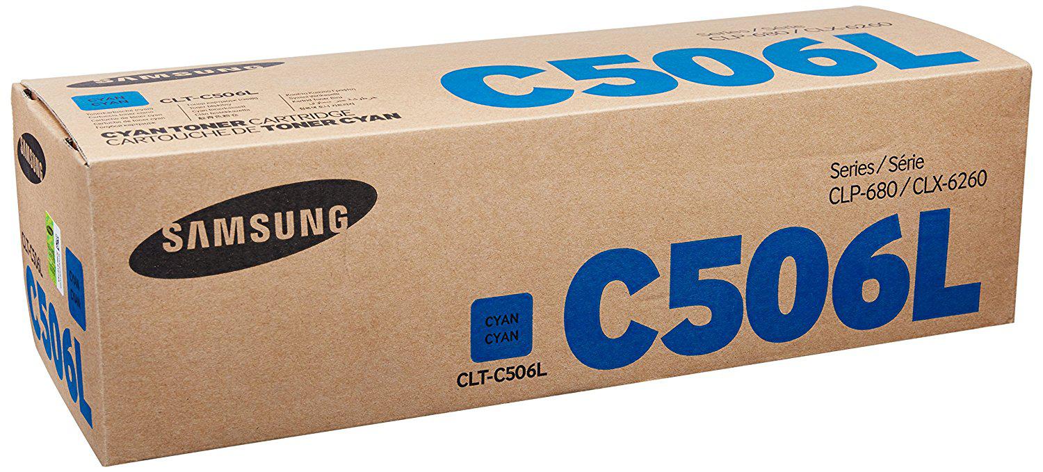 Toner Samsung CLT-C506L/ELS, cyan, 3.5 k, CLP-680ND CLX-6260Series