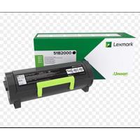 Toner Lexmark 51B2000 ,black, 2.5 k, MS317DN, MS417DN, MS517DN,MS617DN, MX317DN, MX417DN, MX517DN, MX617DN.