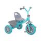 Tricicleta cu pedale verde/turcoaz, U-Grow