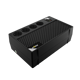 UPS nJoy Renton 650 Plus, 650VA / 360W, 4x prize Schuko conectate la baterie, 1x port incarcare USB Tip C 33W, 1x port de incarcare USB Tip A 18W, fara display LCD, tensiune nominala de intrare 230V  Caracteristici Stabilizator (AVR) de tip Boost and Buck Functie auto-restart la revenirea tensiunii