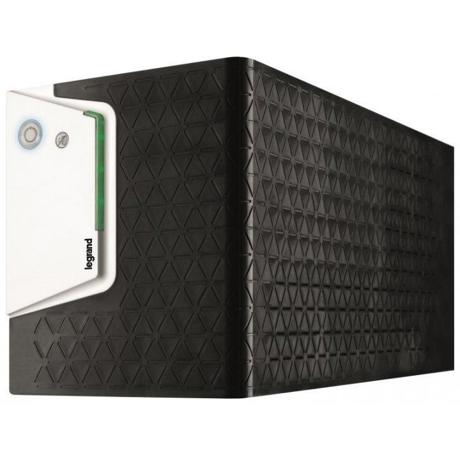 UPS Legrand KEOR SP 600, 600VA/360W, 1x IEC + 1x German standard sockets, USB HID, baterie 1x  12V 7Ah, stabilizator electronic (AVR), 230V, forma Tower, tehnologie Line interactiv, dimensiuni 120 x 138 x 330mm