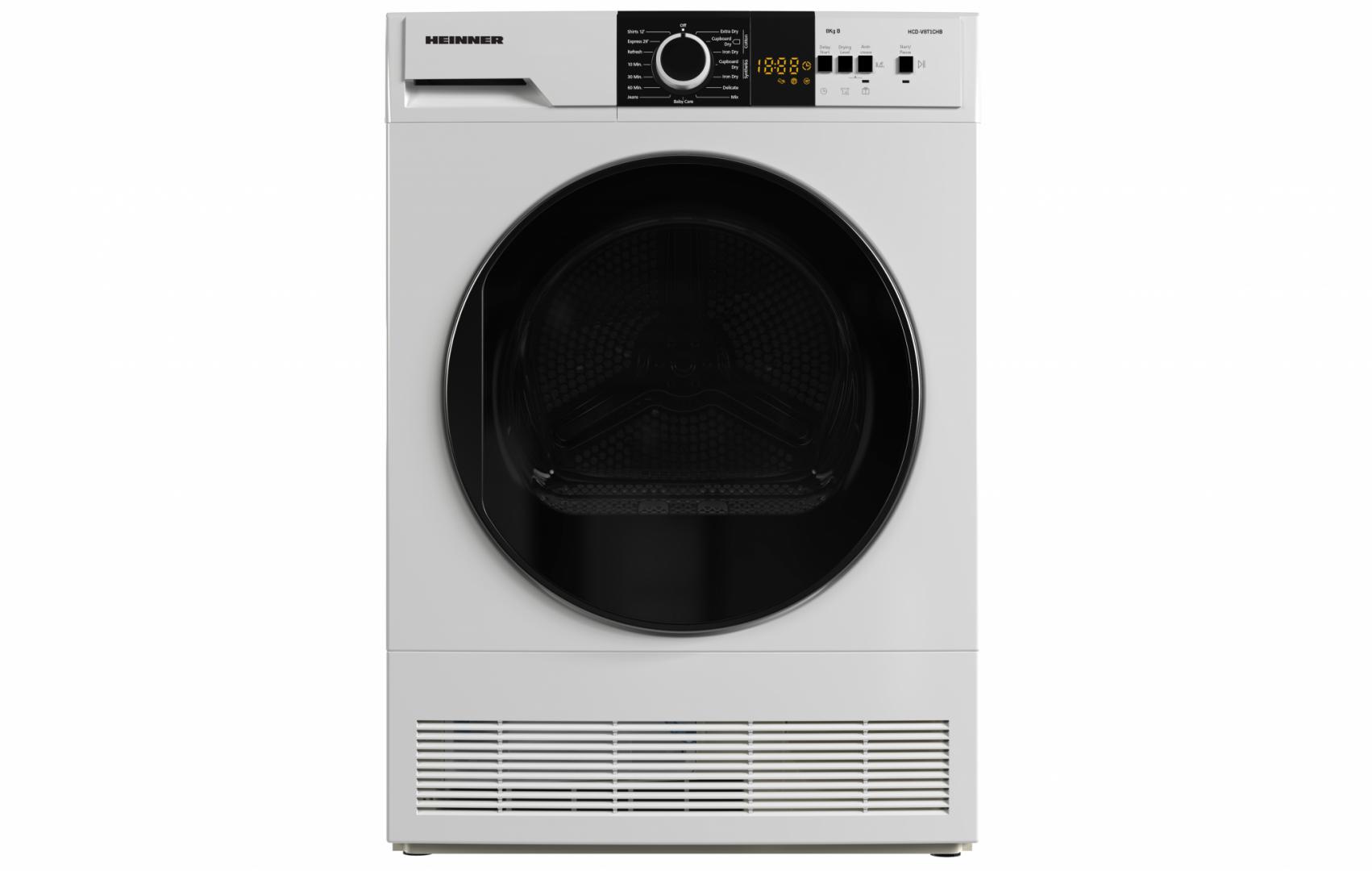 Uscator de rufe cu condensare Heinner HCD-V8T1CHB