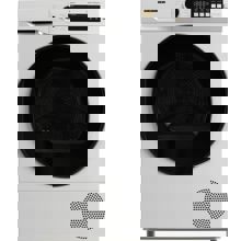 Uscator de rufe cu pompa de caldura Heinner HHPD-V9T2KA++, Capacitate incarcare 9kg, Clasa energetica E/A+, 15 programe de uscare, Display LED, Program rapid camasi 20 min, Program expres 34 min, Program Baby Care, Functie Start intarziat, Functie anti-sifonare, Pure Beam+, Usa Reversibila, Lumina