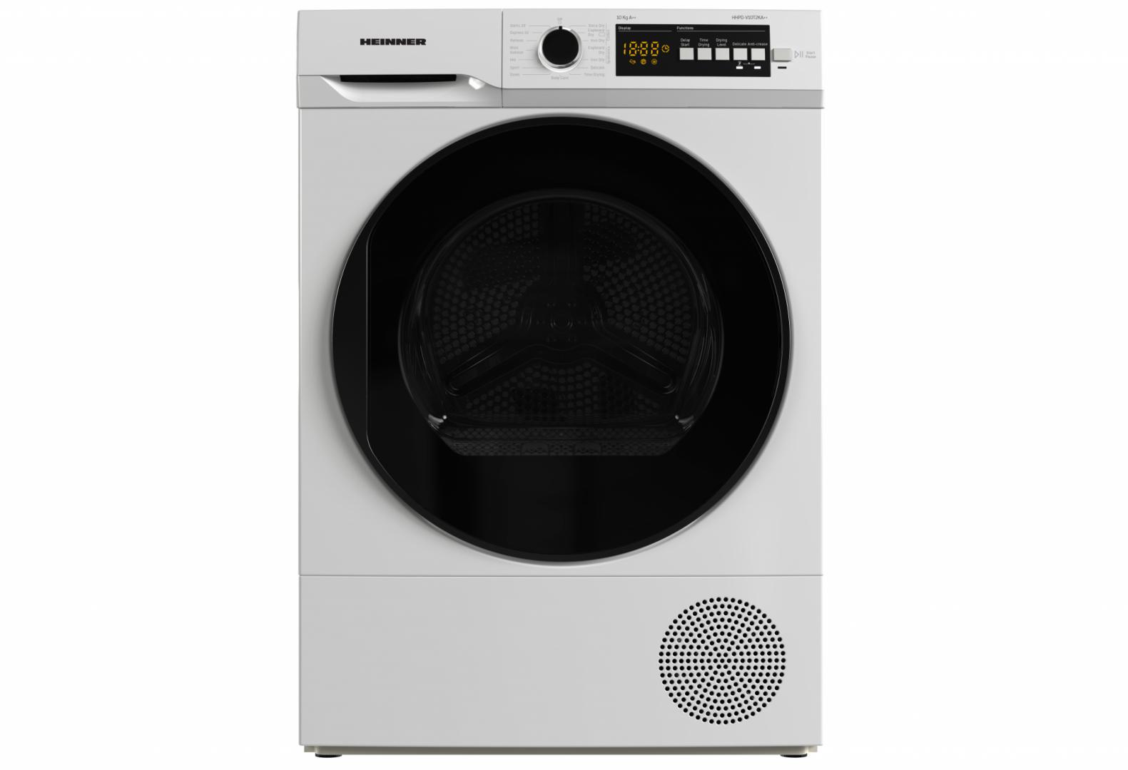 Uscator de rufe cu pompa de caldura Heinner HHPD-V10T2KA++